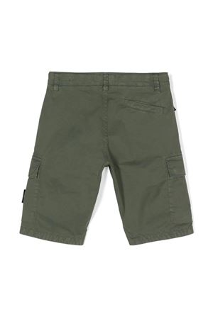 bermuda in cotone verde STONE ISLAND KIDS | 8016L0210V0158